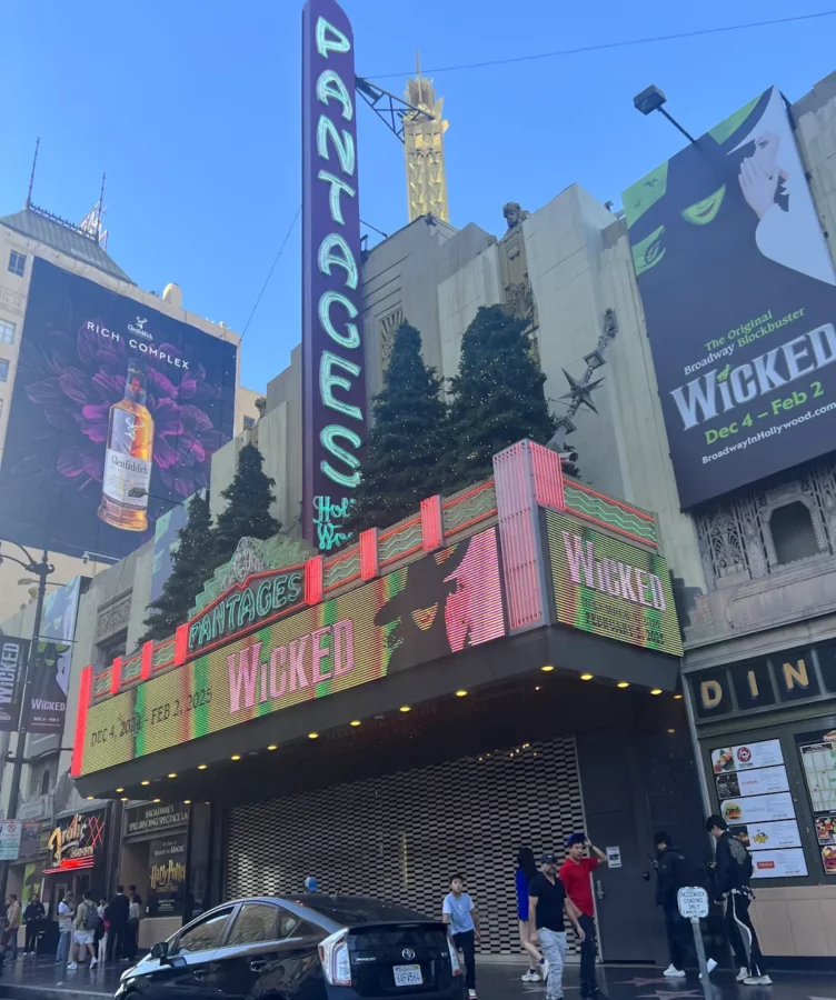 Wicked at the Pantages Theater